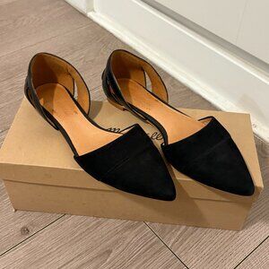 Madewell Black Suede Flats